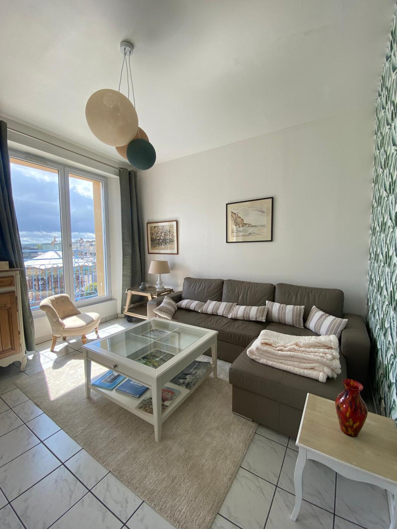 Etablissement 3 Etoiles Avec Ascenseur, 3 Appartements Lumineux Vue Port Avec Balcon, 200M De La Mer, Wifi Fibre, Tous Service Inclus ดิเอป ภายนอก รูปภาพ
