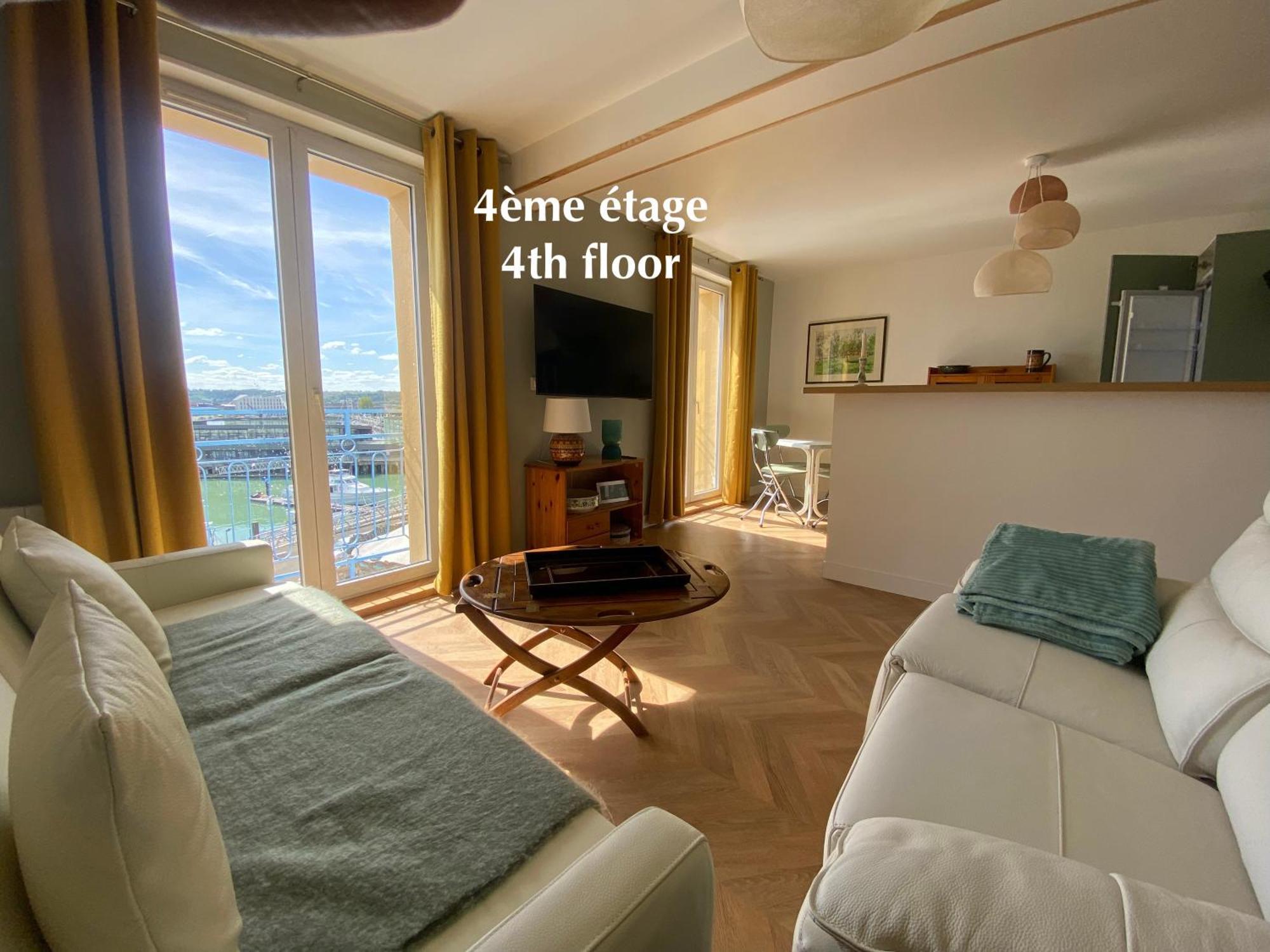 Etablissement 3 Etoiles Avec Ascenseur, 3 Appartements Lumineux Vue Port Avec Balcon, 200M De La Mer, Wifi Fibre, Tous Service Inclus ดิเอป ภายนอก รูปภาพ